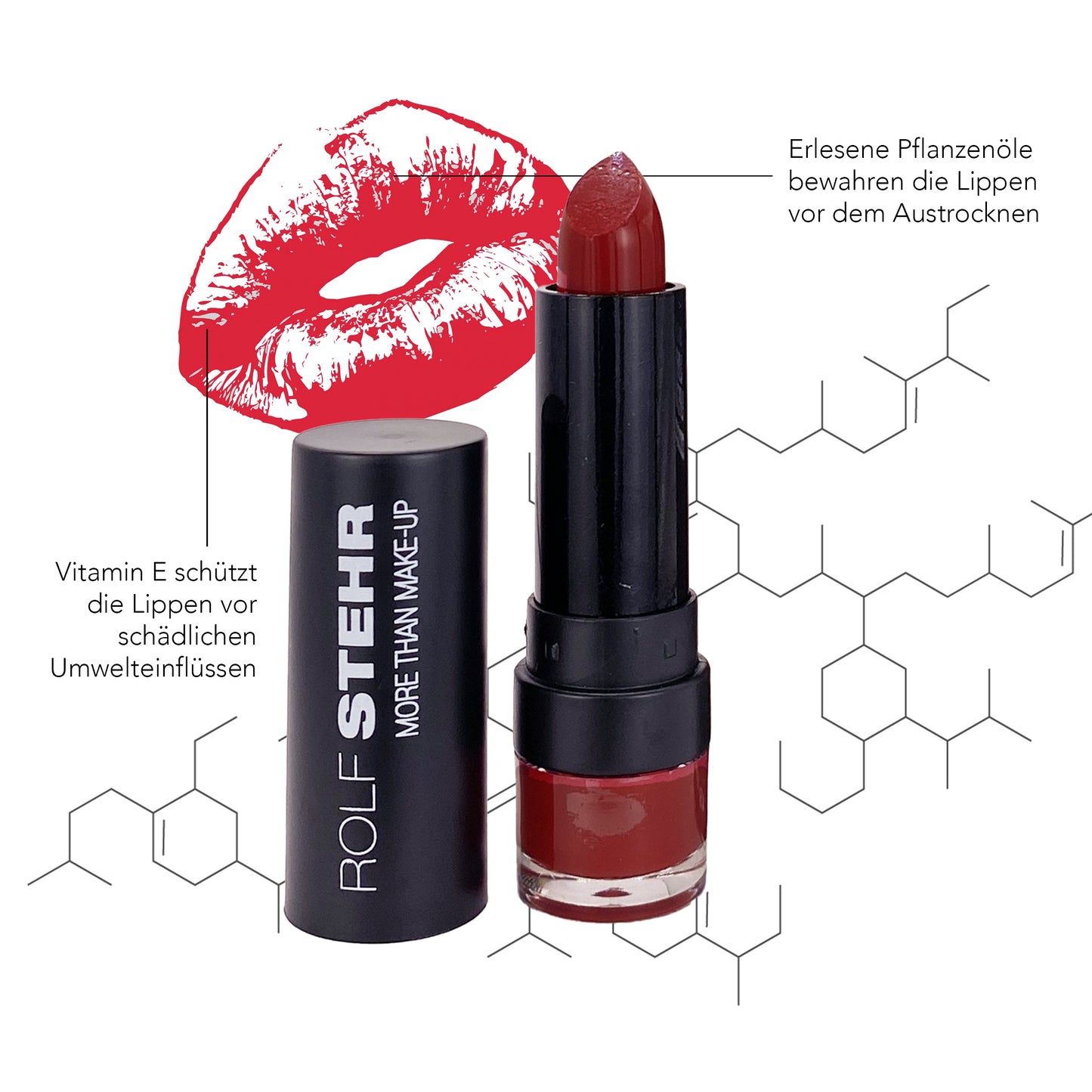 Lovely Lipstick - Ruby Red 223 <br> RS Make up