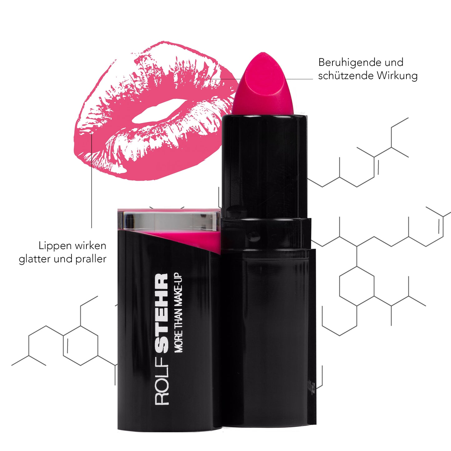 Lipstick Passion - Fuchsia 215 <br> More than Make up